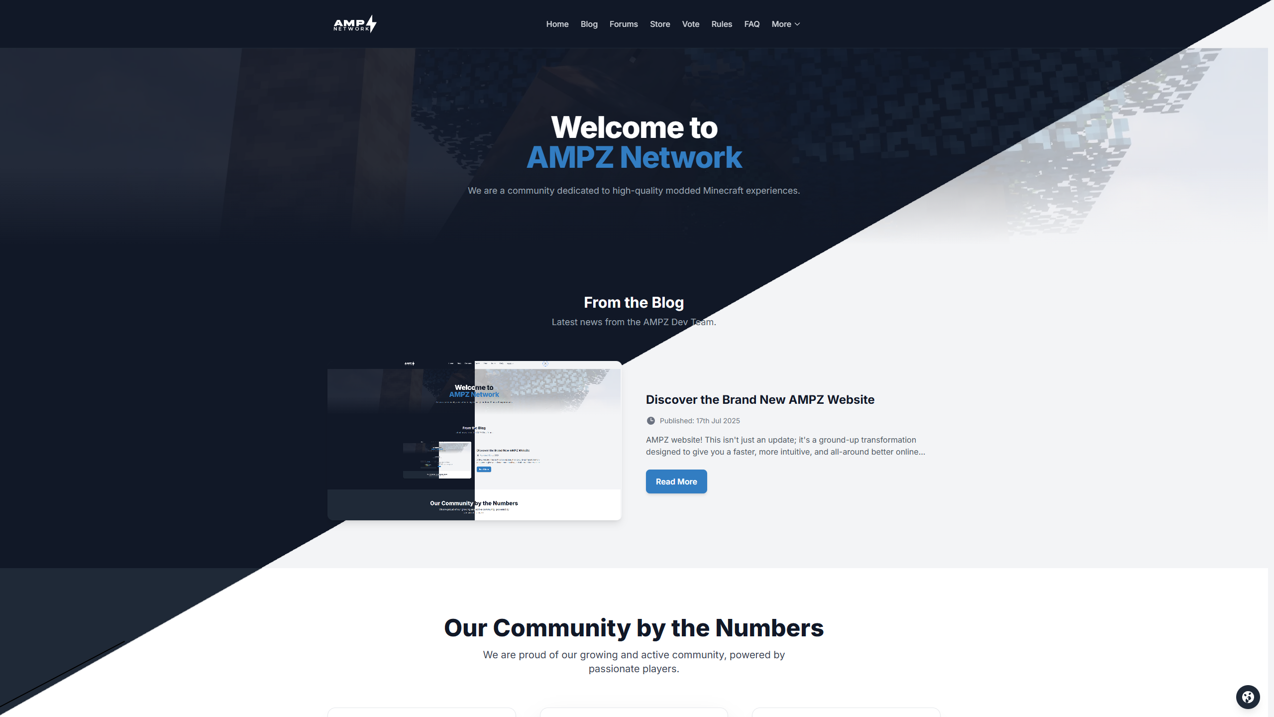 Discover the Brand New AMPZ Website